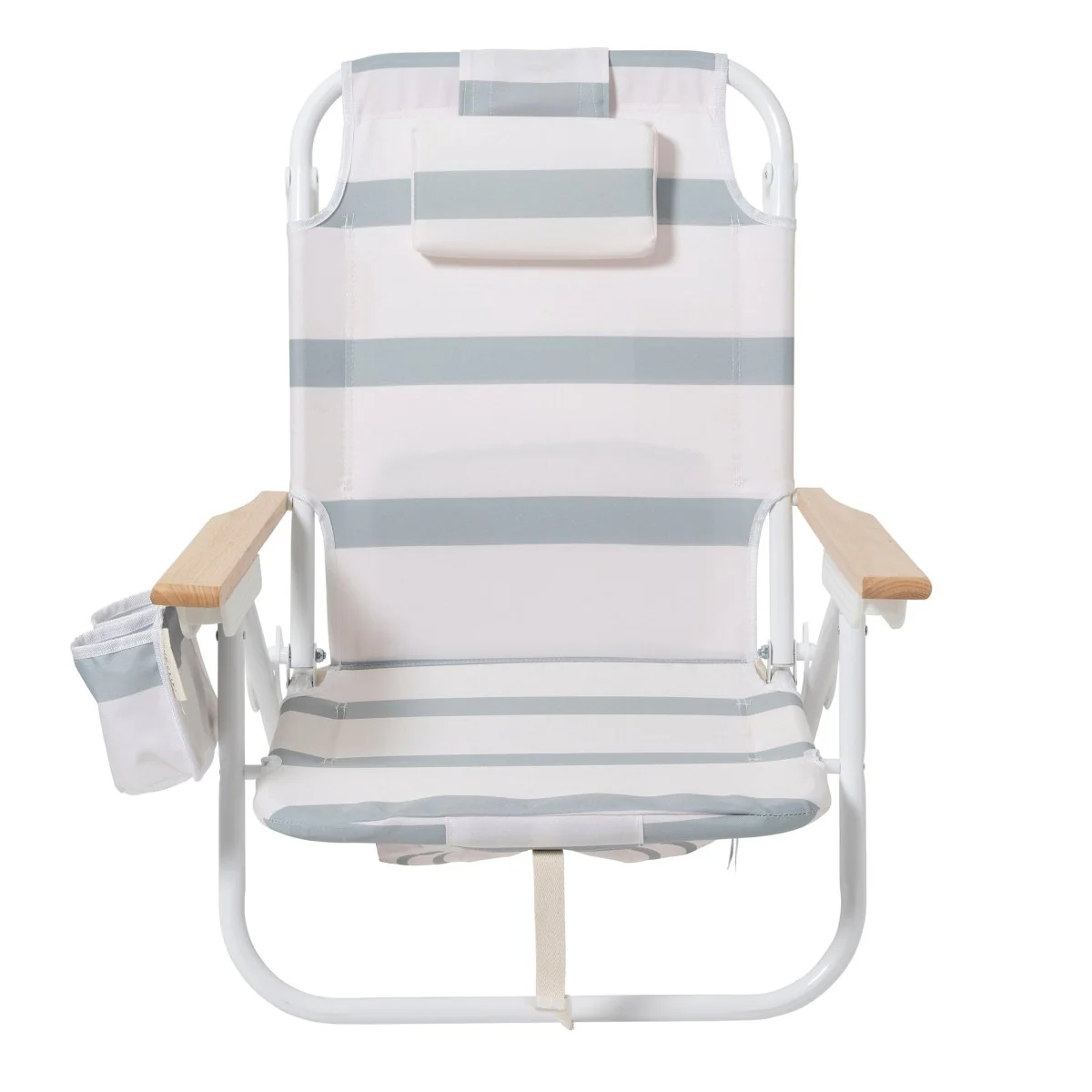 Deluxe Beach Chair  - Sea Sage Stripe - Image 5