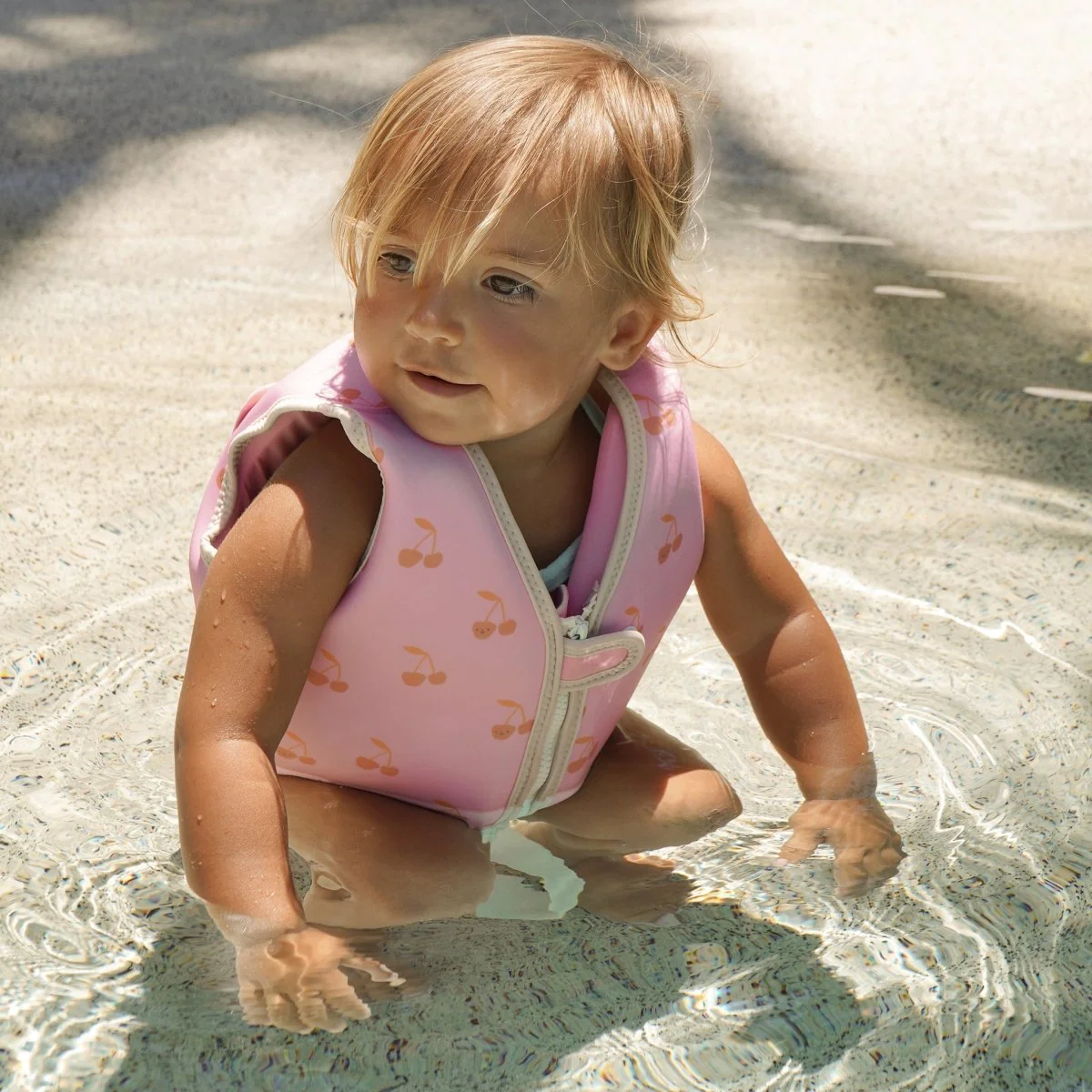Kids Swim Vest 1-2 - Cotton Candy - Image 4